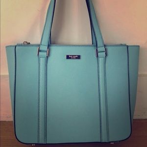 Kate Spade Leather Handbag Blue